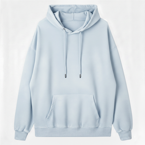 Sweat à capuche brodé 100% coton, style streetwear, pour un style de vie urbain moderne, vêtements décontractés d'hiver, fabriqué au Pakistan, haute qualité - Product Image 4