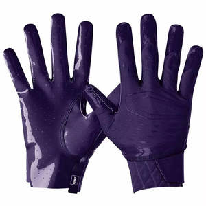 Gants de sport tendance personnalisés en gros, pour l'entraînement au football américain, en cuir de latex respirant, qualité supérieure - Product Image 4