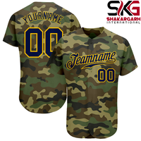 Maillot de baseball personnalisé à rayures pour adultes |   Uniforme d'équipe court en sublimation |   Nom et numéro personnalisés, séchage rapide, respirant