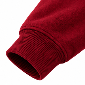 Unisex <b>Christmas</b> Red Embroidered Pocket Pullover <b>Hoodie</b> Reindeer Snowflake Graphic Fleece Sweatshirt Casual Winter Holiday - Product Image 3