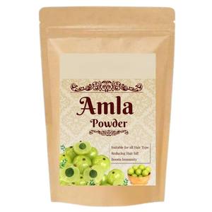 Poudre d'Amla, Reetha, Shikakai, Bhringraj et Hibiscus 100% pure et naturelle, marque privée, pour la croissance et les soins des cheveux, en provenance d'Inde - Product Image 1