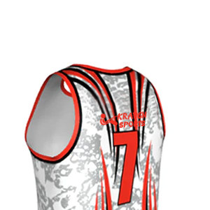 Maillot de basket-ball pour jeunes de haute qualité personnalisé, imprimé par sublimation, toutes tailles, maillot de basket-ball sur mesure - Product Image 5