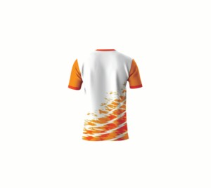 Camisetas Personalizadas por Sublimación, 100% Poliéster, Manga Corta, Cuello Redondo, Ropa Deportiva al por Mayor - Product Image 3