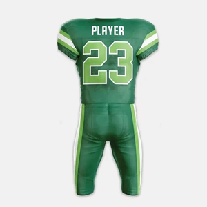 Uniforme d'équipe de football américain respirant, vêtements de sport personnalisés imprimés en gros - Product Image 3