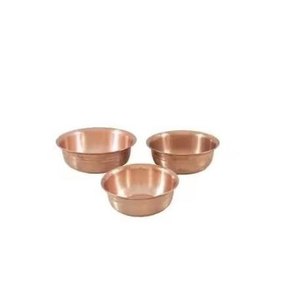 Cuencos de Latón Hechos a Mano de Estilo Indio Tradicional, Platos Desechables de Metal Artesanal para Comidas Festivas y Culturales - Product Image 5