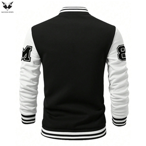 Good Selling Customized Logo Print High Quality Make Own Unique Design Men Letterman Jackets, Men Fashion Wear Varsity Jackets - Product Image 2