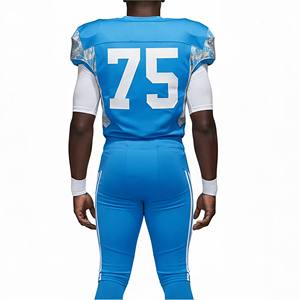 Ventes en gros d'uniformes de football américain personnalisés, design professionnel, impression numérique sublimée, respirants, séchage rapide, ensemble de maillots - Product Image 3