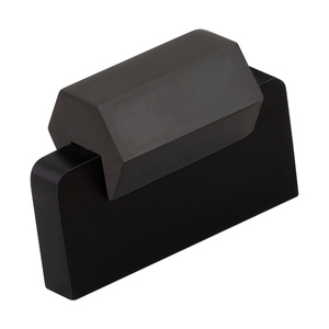 Aluminum Dual Tone Hexagonal Crest Knob Handle Goldfinch Design Silk <b>Black</b> PVD Rose Gold Gold <b>Black</b> <b>Cabinet</b> Hardware - Product Image 3