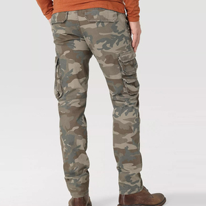 Pantalones cargo de hombre de corte regular a la moda, tela cómoda y transpirable, pantalones cargo casuales para hombre en venta en línea - Product Image 2