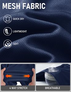 Drawstring Waist <b>Mens</b> Mesh Shorts Custom Sporty Fit Sports Apparel Comfortable <b>Trunks</b> For Streetwear Mesh Shorts For <b>Men's</b> - Product Image 4