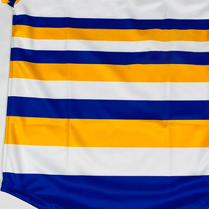 เสื้อกีฬาผู้หญิงพรีเมียม SGRho คอวี ชายเสื้อโค้งลายทาง พิมพ์ลายด้วยความร้อน Divine Nine Diamonds Sorority Baseball - Product Image 4