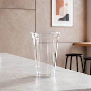 Disposable PP <b>Cups</b> 95mm 16oz/22oz Transparent <b>Cups</b> for Coffee Juice <b>Cold</b> Beverages - Product Image 1