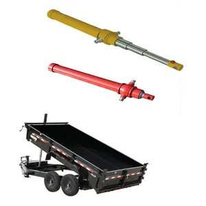 howo371 6x410t tipping tipper truck double acting 4 long 1000mm 15 x 10 hydraulic jack cylinder for forklift