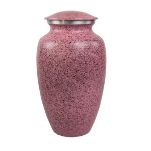 Urne de cendres de crémation pour femmes bien-aimées Urnes miniatures roses et bocal Urnes commémoratives en aluminium coulé et en laiton Fournisseur funéraire - Product Image 1