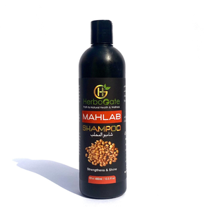 Shampoo Herbal Mahlab pour cheveux secs, réparation, hydratation et soin des cheveux pour un aspect sain, soutien naturel - Product Image 2