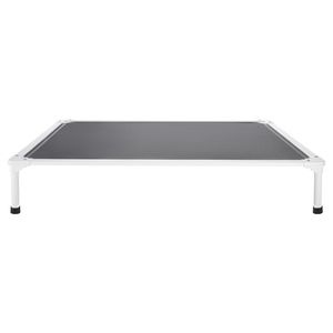 Lit pour chien en aluminium pour grands chiens, portable, XL, en maille textilène avec housse lavable - Product Image 5