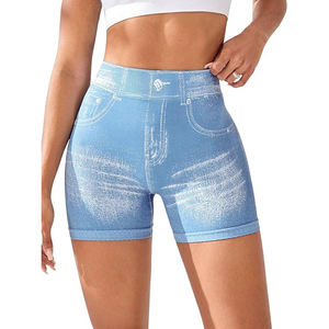 Shorts Scrunch como Pantalones Cortos de Baño para Mujer, de Cintura Alta, para Yoga, de Secado Rápido, para la Playa o el Gimnasio - Product Image 5