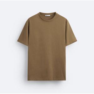 Regular Fit Red T-shirt Men's Women's Wear Casual T-shirts 100% Cotton <b>Plain</b> Print <b>Tshirt</b> For Sale - Product Image 5