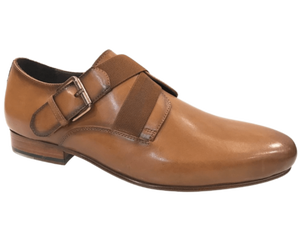 Mocasines de Cuero Genuino para Hombre con Hebilla Decorativa, Punta Puntiaguda, Color Sólido, Transpirables, para Todas las Temporadas, Zapatos Casuales - Product Image 1