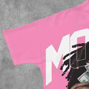 Camisetas de Hombre Estampadas, Ropa 100% Algodón, Cuello Redondo, Fitness, Color Sólido, Camisetas Personalizadas con Serigrafía - Product Image 3