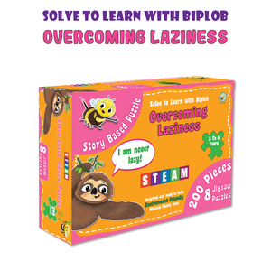Rompecabezas Biplob 8 en 1, Juego de 200 Piezas para Combatir el Pocogato, Solución de Rompecabezas Divertida y Educativa - Product Image 1