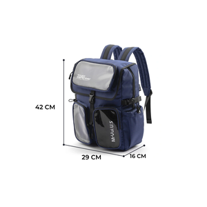 Trending 916 Teen Girls Backpack <b>Waterproof</b> Polyester School <b>Bag</b> Lightweight 0.63kg Casual Daypack Factory OEM/ODM - Product Image 2