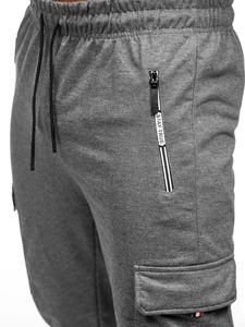 Cargo Jogger-pantalones de chándal personalizados de fábrica para hombre, calzas deportivas de talla grande, venta al por mayor - Product Image 5