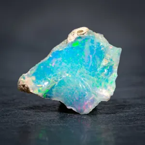 โอปอลสีขาวธรรมชาติและสีชมพู คริสตัลแร่ดิบ ไม่ผ่านการเจียระไน สำหรับทำเครื่องประดับและสะสมหินธรรมชาติ - Product Image 6