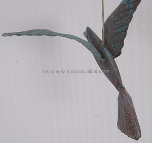 Adornos en forma de cuervo, adornos de farolillos de hierro y adornos decorativos de farolillos para festivales de oro y plata - Product Image 1