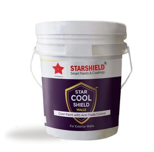 Starshield Star Cool Shield Walls Acrylic <b>Paint</b> for Exterior Walls Anti Fade Color Coating - Product Image 1