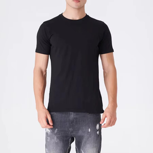 เสื้อยืดผู้ชายทรงเข้ารูปสั่งทำขายส่ง โพลีเอสเตอร์/คอตตอน เป็นมิตรกับสิ่งแวดล้อม แห้งเร็ว น้ำหนักเบา คอกลม ผู้ผลิต OEM - Product Image 6