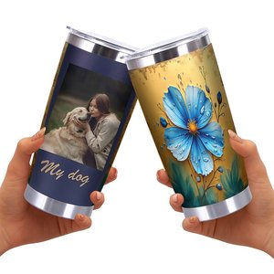Double Wall Stainless Steel Tumbler 20oz Vacuum <b>Insulated</b> Leakproof Portable <b>Cup</b> Outdoor Travel Mug - Product Image 2