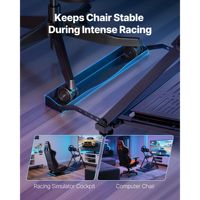 Stand Simulator Roda Balap Lipat yang Dapat Disesuaikan Logitech G923 G920 G29 G27 Thrustmaster T300RS TX F458 Aksesoris Game