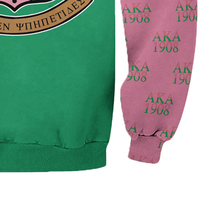 Sweat-shirts et sweats à capuche pour femmes avec logo brodé numérique, Printemps/Hiver, pour les confraternies et les sororités, avec technique de lavage et design doublé, pour l'école