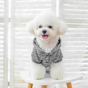Dog Hoodies 100% Cotton Fleece Windproof Eco-Friendly Reflective Strips Warm Autumn Pet Apparel - Product Image 3