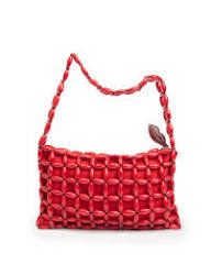 กระเป๋าถือสะพายข้างทำมือ MS Handicraft รุ่น MS-WC-001 ประดับลูกปัดแก้วปรับแต่งได้ ลายดอกทิวลิปสีสันตามสั่ง - Product Image 2