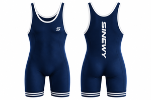 SINEWY Women <b>Green</b> Wrestling Singlet Fitted Moisture Wicking One Piece <b>Bodysuit</b> Custom Logo Print - Product Image 2