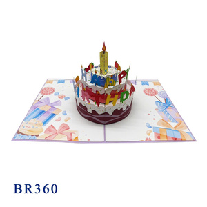 การ์ดอวยพรวันเกิดแบบ 3 มิติ หลากสีสัน ยี่ห้อ Best Price Viet Craft รุ่น Happy Birthday Cake Pop การ์ดอวยพรแฮนด์เมดสุดฮิต - Product Image 2