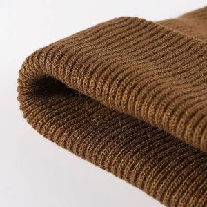 Custom Merino Wool Knitted Beanie Lightweight Winter <b>Hat</b> Private Label OEM ODM Premium Knit <b>Cap</b> Wholesale Fashion - Product Image 4