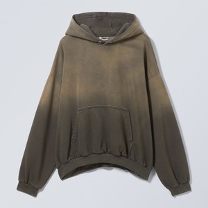เสื้อฮู้ดโอเวอร์ไซส์ผู้ชาย สีพื้น ผ้าฝ้ายเฟรนช์เทอร์รี่ มีกระเป๋า ดีไซน์ลำลองสำหรับฤดูใบไม้ร่วง - Product Image 1