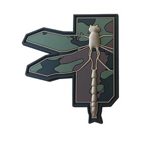 Accesorios para bolsas tácticas MC Camo Dragonfly PVC Drop Glue Patch Badge Jacket Hook Loop Patch para mochilas - Product Image 6