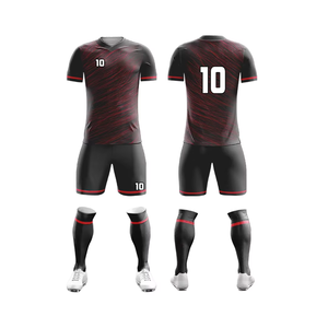 Tenue de football sur mesure, design personnalisé, ensemble de maillots de foot par sublimation, ensemble complet pour équipe - Product Image 2