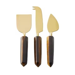 ชุดมีดชีสสแตนเลสทนทาน อุปกรณ์ตัดชีส ชุดเสิร์ฟในครัว อุปกรณ์เตรียมอาหาร - Product Image 6