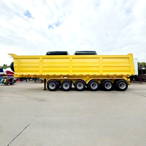 Semi-remorque benne robuste 7x14 de haute qualité avec rampes – Remorques de transport et utilitaires - Product Image 2
