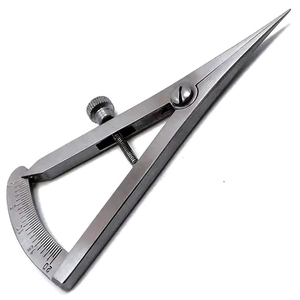 Calibrador de Hueso Manual para Implantes Dentales, Calibrador Castroviejo, Medidor de Espesor Óseo Quirúrgico, Acero Inoxidable, Certificado CE - Product Image 5