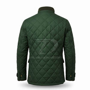 Vestes matelassées élégantes pour hommes, construction rembourrée chaude, conçues pour la saison hivernale et la mode streetwear. - Product Image 2