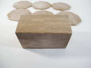 Exclusive Premium <b>Marble</b> <b>Coaster</b> Set Holder Included Flamed Natural Stone Surface Waterproof Drink <b>Coasters</b> for Coffee Table - Product Image 4