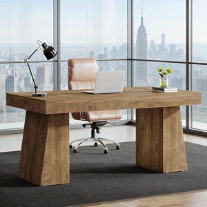 โต๊ะทำงานไม้สำหรับผู้บริหารยุคใหม่ - Product Image 6