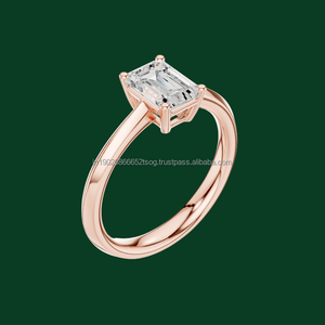 Bijoux égaux Bague cocktail en filigrane en or 10 carats Design traditionnel - Product Image 1