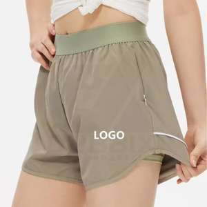 Shorts Deportivos de Yoga y Fitness para Mujer, Transpirables, 100% Algodón, Anti-Rozaduras, Doble Capa, Personalizados al por Mayor - Product Image 1